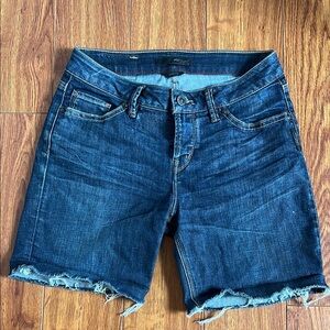 Silver Jeans “Selena” Blue Denim Shorts